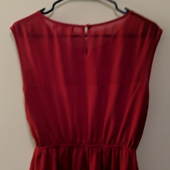 Modcloth red sleveless dress - Picture 3 of 4